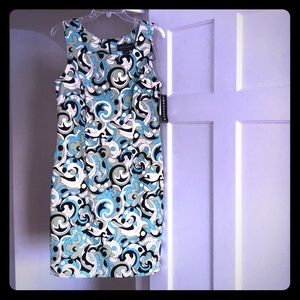 Connected Apparel Sleeveless Shift Dress
